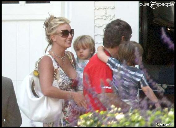 Britney Spears passe du temps avec ses enfants