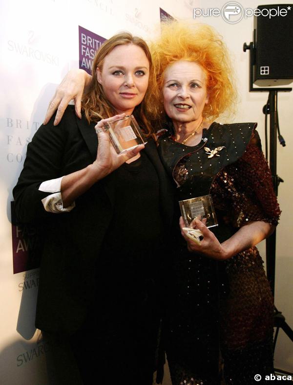 Stella McCartney et Vivienne Westwood récompensées aux British Fashion Awards 2007