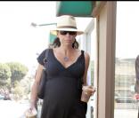 Minnie Driver... très enceinte !