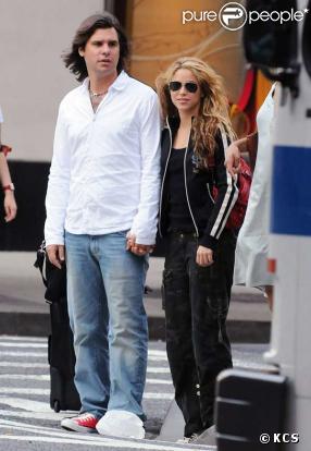 Shakira et son fiancé