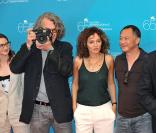 Lucrecia Martel, Wim Wenders (click), Valeria Golino, Johnnie To et John Landis