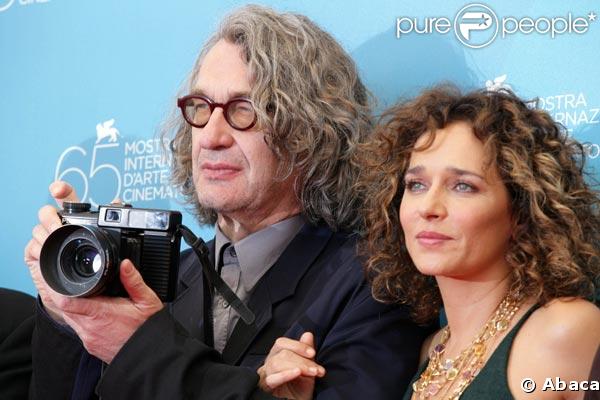 Wim Wenders et Valeria Golino