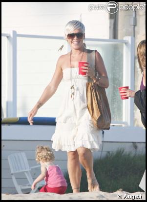 Pink à Malibu