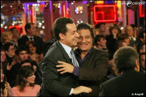 Christian Clavier et Nicolas Sarkozy