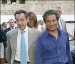 Christian Clavier et Nicolas Sarkozy
