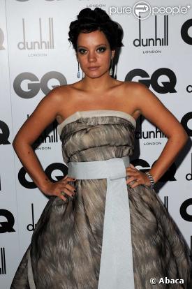 GQ men of the Year 2008 : Lily Allen