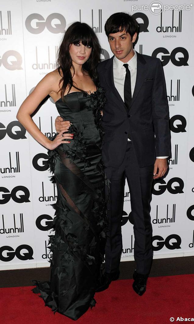GQ men of the Year 2008 : Daisy Lowe et Mark Ronson