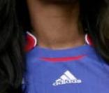 Nadège Gallas en 2006, alors enceinte de Lee-Yan, le premier fils du couple