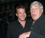 Benjamin Castaldi, ici avec son père, Jean-Pierre