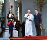 Benoît XVI et Nicolas Sarkozy