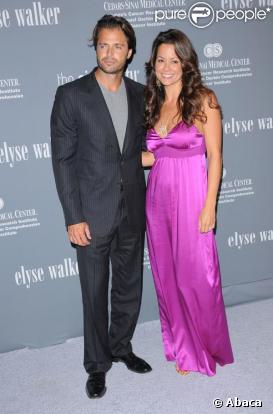 La Pink Party  : David Charvet et Brooke Burke