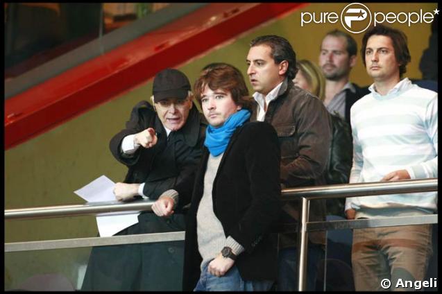 Antoine Arnault au Parc des Princes, le 14/09/08