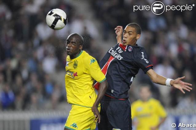 Guillaume Hoarau au Parc des Princes, le 14/09/08