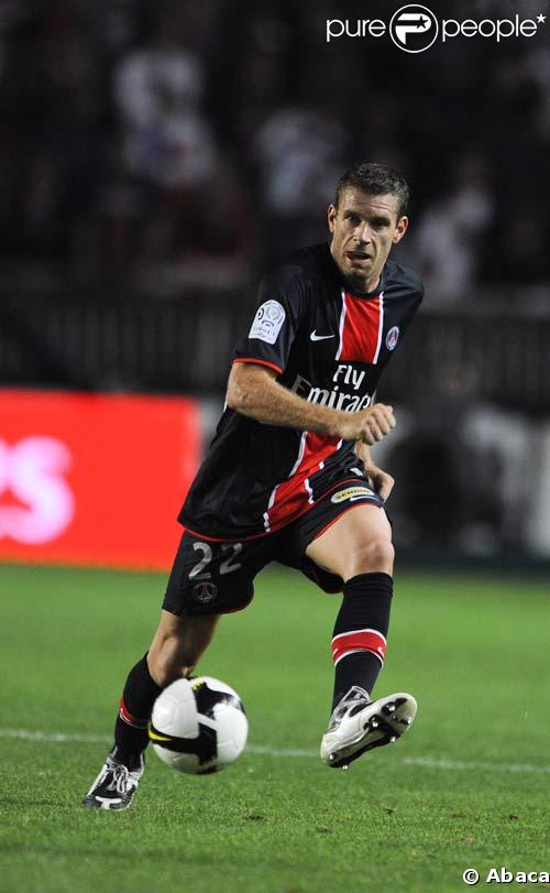 Sylvain Armand au Parc des Princes, le 14/09/08