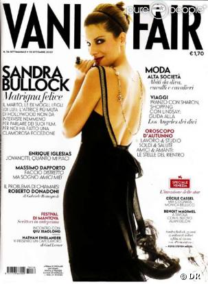 Sandra Bullock pour Vanity Fair