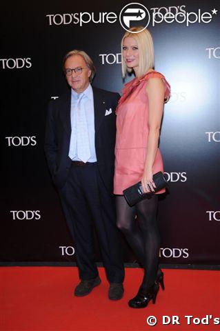 Gwyneth Paltrow et Diego della Valle à la soirée Tod's, The Pashmy Dream, Milan, le 24/09/08