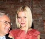 Gwyneth Paltrow entourée de Diego della Valle et du couturier Derek Lam