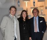 Benoît Magimel et Nikita avec Monsieur Diego della Valle