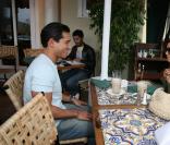 Mario Lopez en compagnie de son amie Eva Longoria