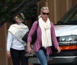 Katherine Heigl emmène sa mère à l'aéroport de Longbeach