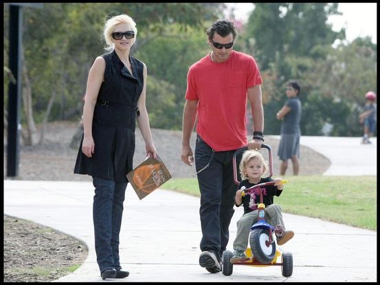 Gwen Stefani Gavin Rossdale et leur petit Kingston