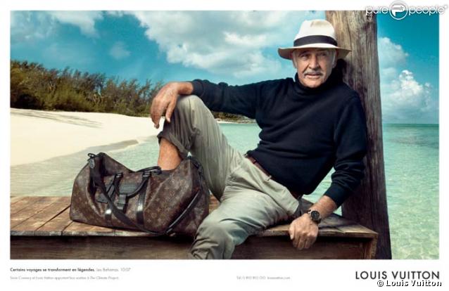 Sean Connery pour Louis Vuitton