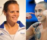Laure Manaudou et Frédérick Bousquet