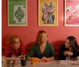 Isabelle Carré, Nathalie Baye, Béatrice Dalle et Rachida Brakni dans Les bureaux de Dieu