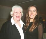 Françoise Seigner et sa nièce Mathilde Seigner