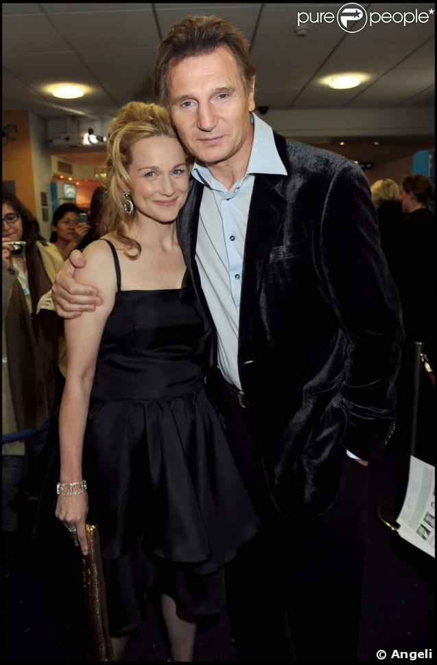Liam Neeson et sa partenaire Laura Linney