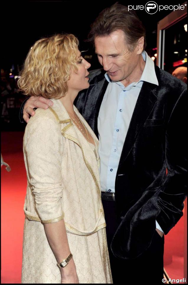 Liam Neeson et sa femme Natasha Richardson
