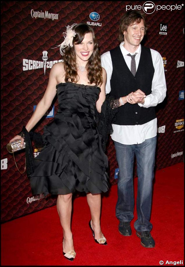Milla Jovovich et son mari Paul Anderson