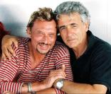 Johnny Hallyday et Daniel Angeli