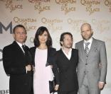 Daniel Craig, Olga Kurylenko, Mathieu Amalric et Marc Forster