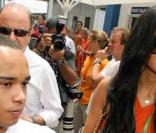 Nicole Scherzinger et Nicholas Hamilton, le frère de Lewis Hamilton