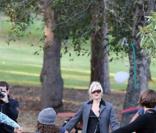 Gwen Stefani, en famille