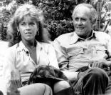 Jane Fonda avec son père Henri Fonda