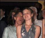 Georgia Jagger et son papa Mick