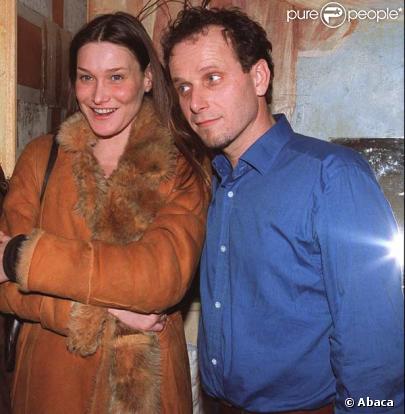 Charles Berling et Carla Bruni en 2001