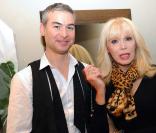 Yvon Chateigner et Amanda Lear