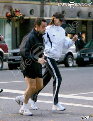  Carla et Nicolas, jogging amoureux à Central Park !