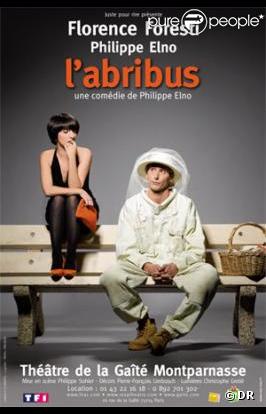 Florence Foresti et Philippe Elno, affiche de L'Abribus
