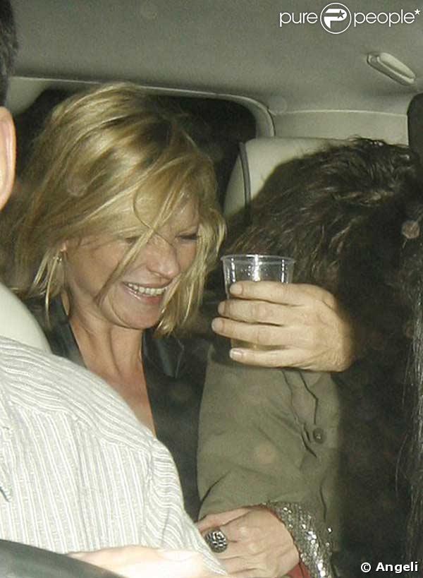 Kate Moss et Jamie Honce in London