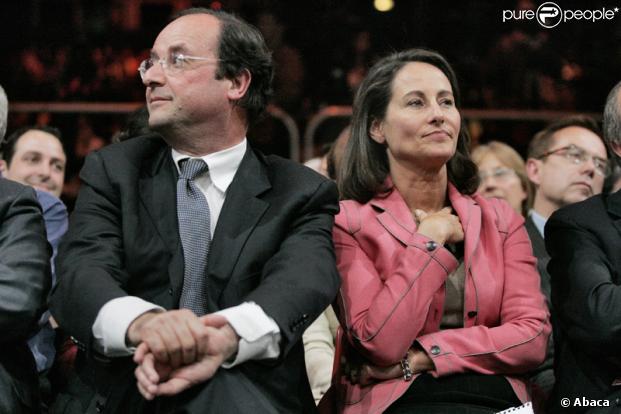 François Hollande et Ségolène Royal