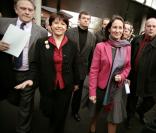 Martine Aubry et Ségolène Royal, pendant la campagne électorale de l'élection présidentielle de 2007