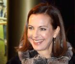 Carole Bouquet, Armelle et le réalisateur Nicolas Barry à la premiere du film ' Les Enfants de Timpelbach'