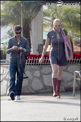Brigitte Nielsen et Mattia Dessi