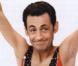 PHOTOS : Nicolas Sarkozy... superbe en patineuse artistique !