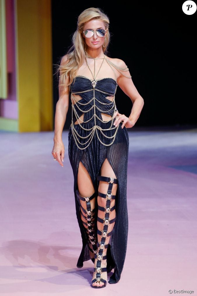 Image result for paris hilton milan 2017