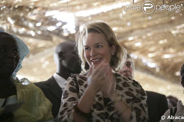 Mathilde de Belgique en visite au Sénégal
